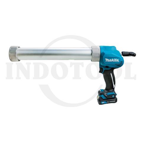 CORDLESS CAULKING GUN CG100DWYE, 600ml 12V / TEMBAKAN LEM KACA SILICONE MAKITA