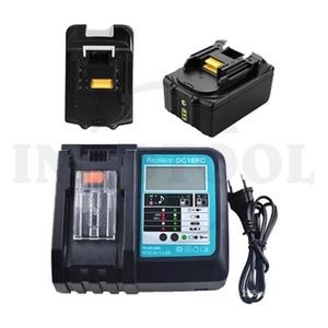CHARGERS FOR CORDLESS TOOLS, 1 PORT FAST CHARGING DC18RC, 18V / BATERAI CHARGER MESIN BOR MAKITA