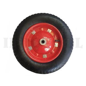 TIRE FOR WHEELBARROW, SWIVEL 14" / RODA GEROBAK SORONG DORONG PASIR BAN HIDUP UMUM