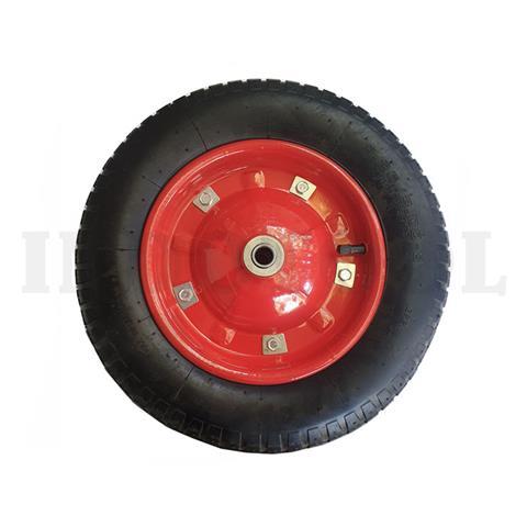 TIRE FOR WHEELBARROW, SWIVEL 14" / RODA GEROBAK SORONG DORONG PASIR BAN HIDUP UMUM