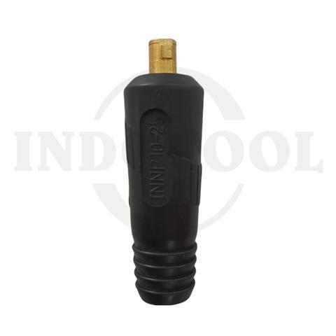 WELDING CABLE CONNECTOR MALE 10 - 25mm2 / KONEKTOR KABEL LAS MALE SOKET LINZ