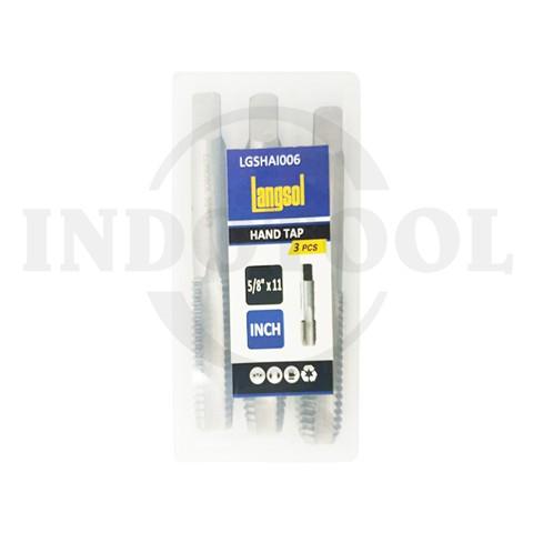 3 PCS HAND TAP, INCH 5/8" x 11 / 3 PCS MATA BOR PEMBUAT DRAT LANGSOL