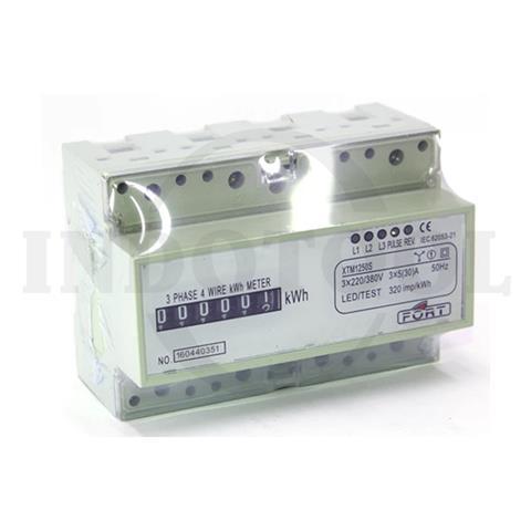 KWH METER, ANALOG BY CT XTM1250SCT, 3PHASE 4W 5A/50Hz / KWH METER, ANALOG BY CT FORT