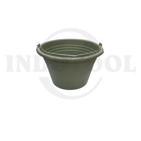 BUCKET 14", GREEN / EMBER COR KECIL PLASTIK WARNA HIJAU UMUM
