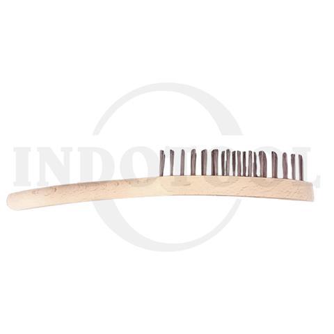 SIKAT KAWAT BESI 290mm x 40mm / STEEL WIRE HAND BRUSH ROHA