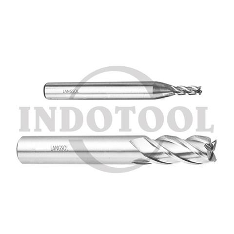 END MILL 4 FLUTES, JIS M35 8mm (20x65x10) / MATA BOR END MILL / MILLING CUTTER LANGSOL