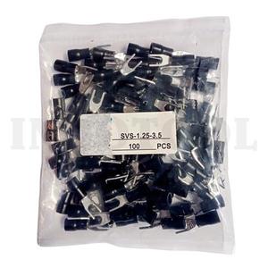 100 PCS SCUN CABLE, BLACK SVS 1.25 - 3.5 / 100 PCS SKUN GARPU / SKUN Y - HITAM FORT