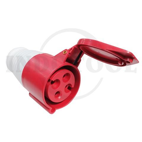 COUPLER 4P TYPE FT-CEE-224 32A 380V IP44 (FEMALE) / MOBILE SOCKET FORT