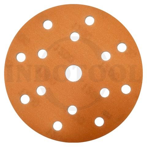 ASSILEX DISC (15 HOLES), ORANGE 6" (152mm), K-1200 / AMPLASS ASSILEX 6 INCH 15 LUBANG ORANGE - K1200 LANGSOL LANGSOL