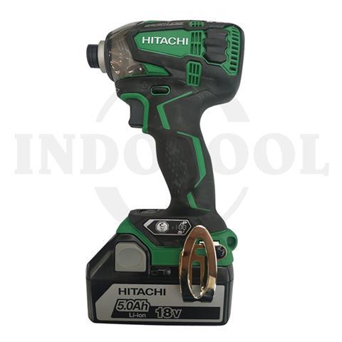 CORDLESS IMPACT DRIVER WH 18DBDL2, 14mm (9/16") / MESIN BOR OBENG BATERAI HITACHI