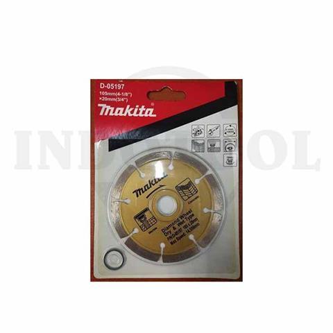 DIAMOND WHEEL, DRY 4", D-05197 / MATA PISAU POTONG KERAMIK, KERING MAKITA