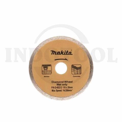 DIAMOND WHEEL, WET 4", D-05212 / MATA PISAU POTONG KERAMIK, BASAH MAKITA