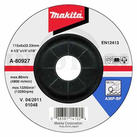 GRINDING WHEEL 7" x 6 , A-80949 / BATU POLES / MATA GERINDA POLES MAKITA