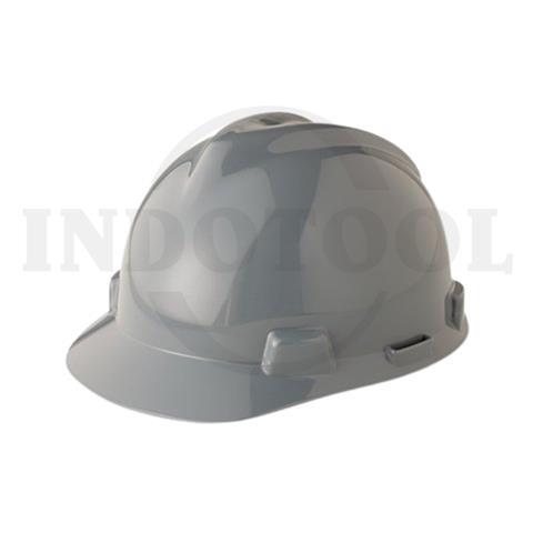SAFETY HELMET, GREY / SAFETY HELMET, HELM PROYEK ABU MSA