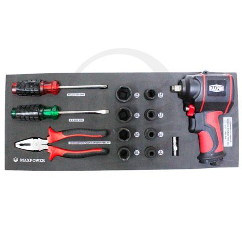 12 PCS TOOL TRAY FOR HONDA MOTORCYCLE / 12 PCS PERALATAN UNTUK MOTOR YAMAHA MAXPOWER