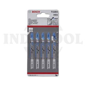 5 PCS JIGSAW BLADE FOR METAL T118A / 5 PCS MATA GERGAGI LOGAM BOSCH