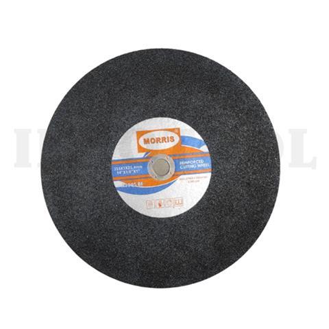 CUTTING WHEEL, STEEL, BLACK A30Q5, 14" x 3mm / RODA POLES MORRIS