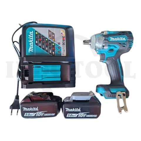 CORDLESS IMPACT WRENCH DTW300RTJ, 1/2" 18V 330N.m / MESIN BUKA BAUT COMPLETE SET MAKITA