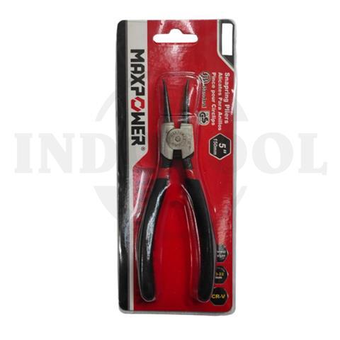 SNAP RING PLIER 5 " ES / TANG SNAP RING (LURUS BUKA) MAXPOWER