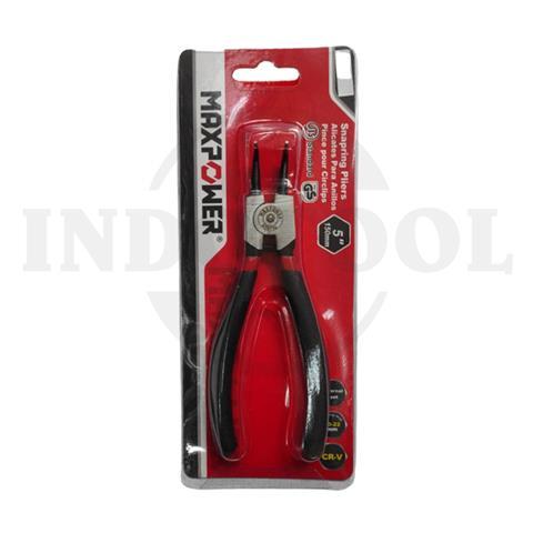 SNAP RING PLIER 5 " EB / TANG SNAP RING (BENGKOK BUKA) MAXPOWER