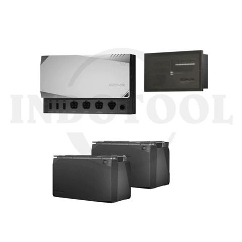 POWER KIT 5kWh COMBO - TWO BATTERY POWER HUB 10000Wh LFP Battery / PENGISI DAYA- DUA BATERAI ECOFLOW