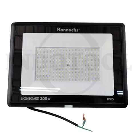 *LED FLOOD LIGHT SIGNBOARD, WHITE 150W / LAMPU SOROT TEMBAK PUTIH HANNOCHS
