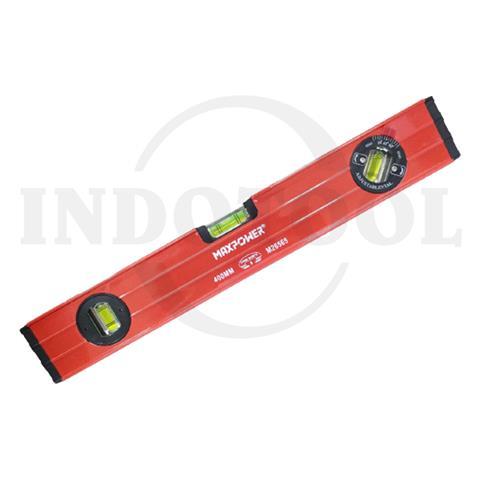 MAGNETIC LEVEL WITH ADJUSTABLE VIAL 16" / MAGNET ALUMINIUM MAXPOWER