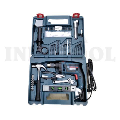 IMPACT DRILL W/ ACCESSORIES GSB-13RE, 13mm 650W / MESIN BOR LISTRIK / BOR TEMBOK BOSCH