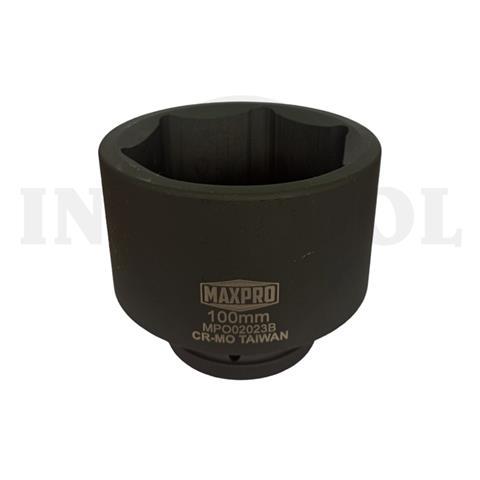 SOCKET 1" IMPACT, 6PT 100mm / MATA SOCK / MATA SOK MAXPRO