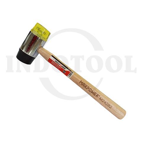 DOUBLE FACED SOFT MALLET 45mm / PALU KOMBINASI KARET DAN PLASTIK 2 SISI MAXPOWER