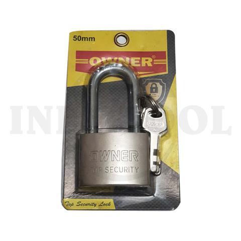 IRON PADLOCK LONG 50mm / GEMBOK PANJANG OWNER