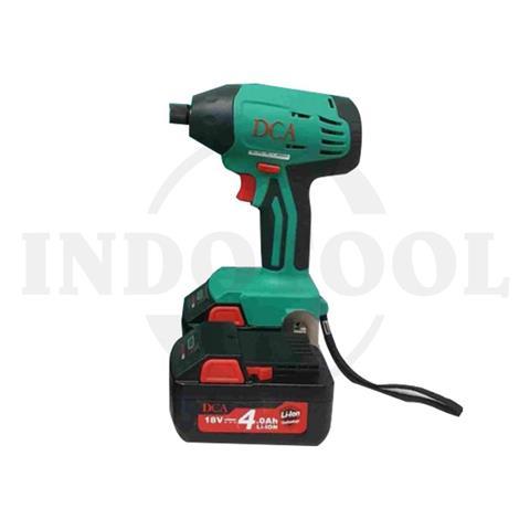 *CORDLESS IMPACT DRIVER ADPL14E, 18V 150Nm / MESIN OBENG BATERAI DCA