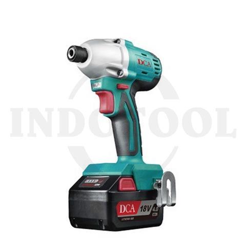 *CORDLESS BRUSHLESS IMPACT DRIVER ADPL02-14E, 18V 175Nm / MESIN BOR OBENG BATERAI DCA