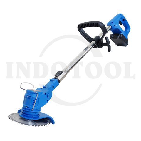 CORDLESS GRASS TRIMMER MCG-24, 150mm 24V / PEMOTONG RUMPUT TANPA KABEL MORRIS