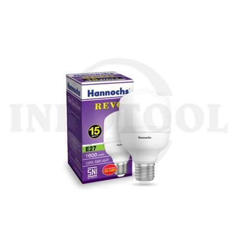 LED LAMP REVO, WHITE 15W / LAMPU LED KAPSUL, PUTIH HANNOCHS