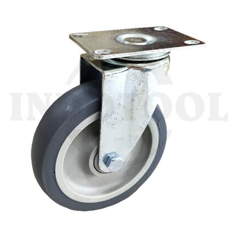 MEDIUM DUTY TPR CASTER, SWIVEL 3" (75x30mm), 80kg / RODA TROLI KARET, PUTAR ROHA