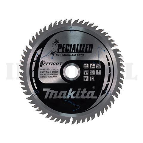TCT SAW BLADE EFFICUT B-69892, 165mmx20mmx60T / TCT SAW BLADE EFFICUT MAKITA