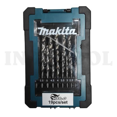 19 PCS HSS-G METAL DRILL BIT D-67549 / 20 PCS HSS-G METAL DRILL BIT MAKITA