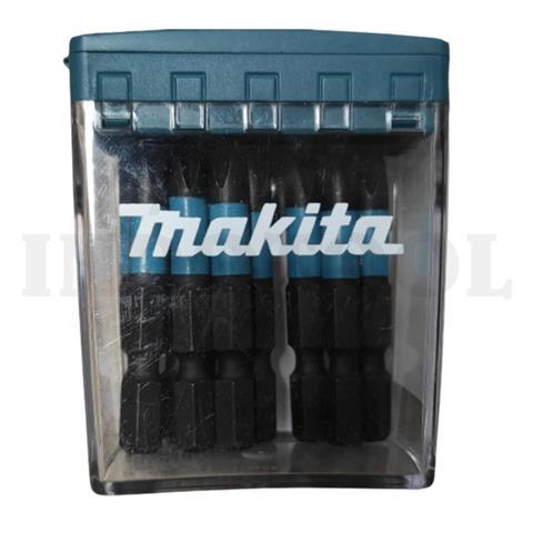 10 PCS IMPACT BLACK SCREW BIT IN FLIP TOP CASE E-14211 / 11 PCS IMPACT BLACK SCREW BIT IN FLIP TOP CASE MAKITA
