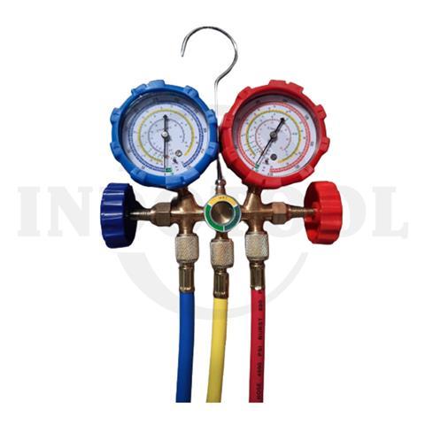 MANIFOLD GAUGE SET FOR R32, R410 & R22 MFD-536 / ALAT PENGISIAN FREON SET UNTUK R32, R410 & R22 STARMEC
