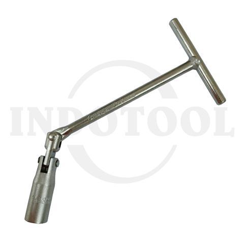 SPARK PLUG SOCKET WITH FLEXIBLE HANDLE 16mm / SPARK PLUG SOCKET WITH FLEXIBLE HANDLE MAXPOWER