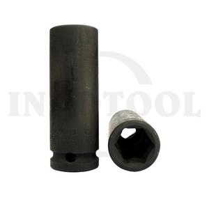 DEEP SOCKET 1/2" IMPACT, 6PT 28mm / KUNCI SHOCK PANJANG 1/2" IMPACT 6 POINT MAXPOWER