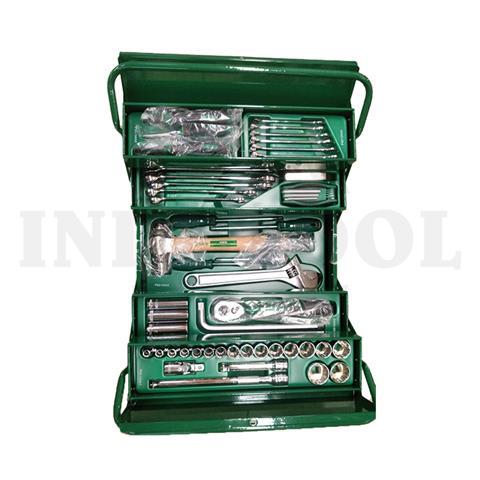 LONG NOSE PLIER SAT-70102A, 8" / TANG LANCIP SATA
