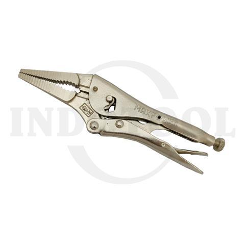 2POSITION LONG NOSE LOCKING PLIERS 9" / TANG BUAYA LANCIP 2 POSISI MAXPOWER