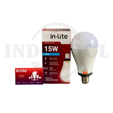 LED BULB EMERGENCY 15W / LAMPU LED DARURAT INLITE