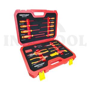 15 PCS INSULATED MAINTENANCE SET / 15 PCS PERALATAN TUKANG LISTRIK MAXPOWER