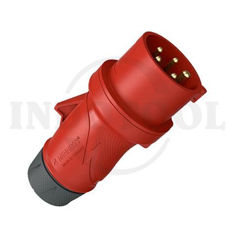 PLUG 5P, AM-TOP 32A 400V IP44 (MALE) / INDUSTRIAL PLUG, COLOKAN MESIN GENSET MENNEKES