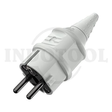 SCHUKO PLUG, GREY 16A 230V IP44 / SCHUKO PLUG, GREY MENNEKES