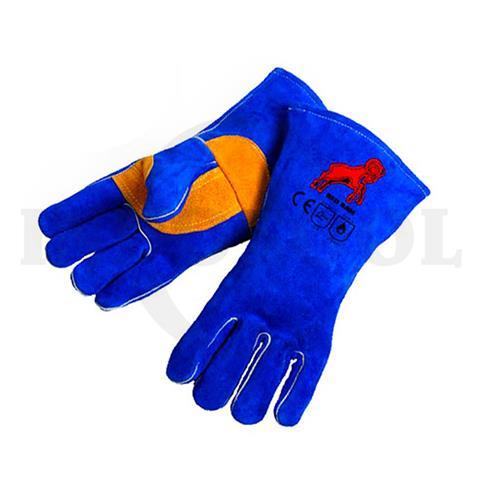 SARUNG TANGAN LAS 14", BIRU / REDRAM