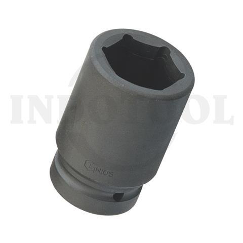 DEEP SOCKET 1" DR IMPACT 6PT 46mm / MATA SOCK PANJANG 1" IMPACT GENIUS